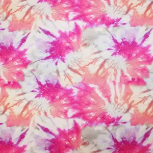 Pink Skies Printed Spandex | Blue Moon Fabrics