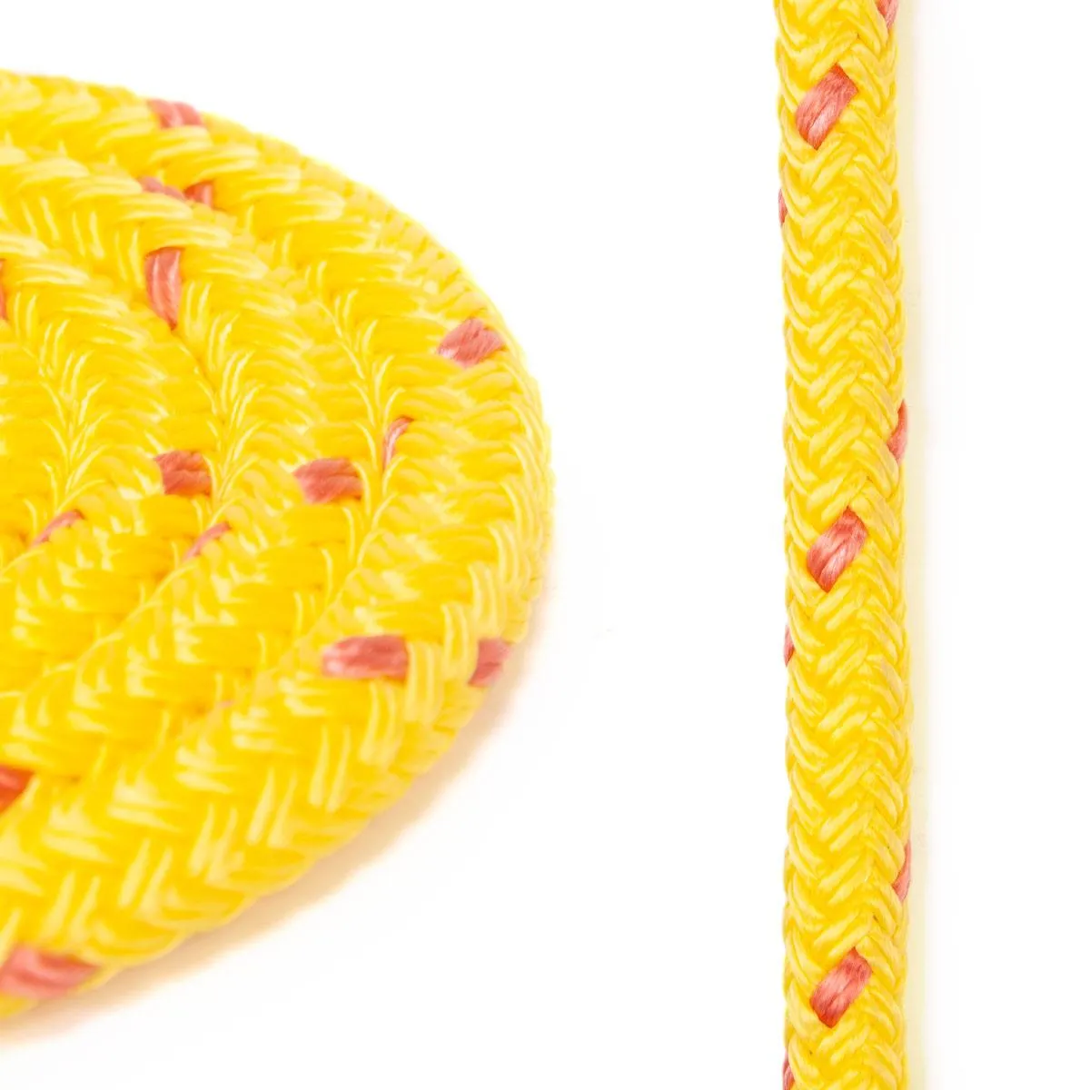 1/2-Inch Yellow Double-Braided MFP Floating Rope