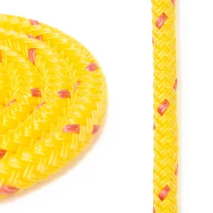 1/2-Inch Yellow Double-Braided MFP Floating Rope