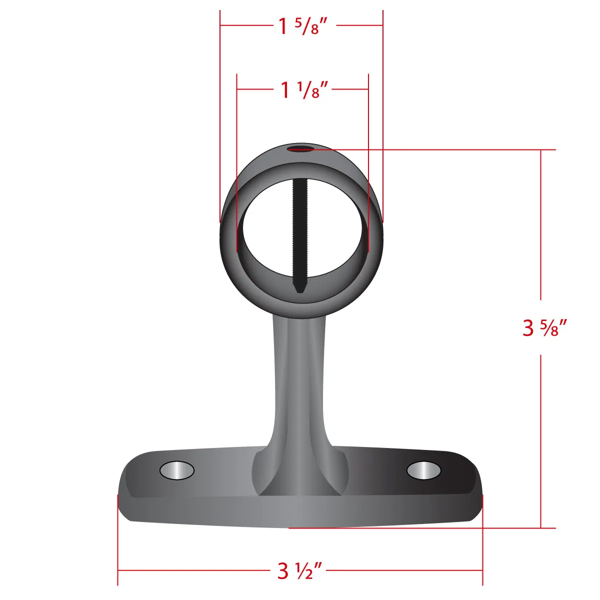 1" Classic Bracket