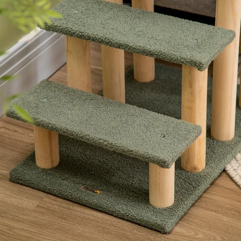 25" Cat Climbing Ladder - Green