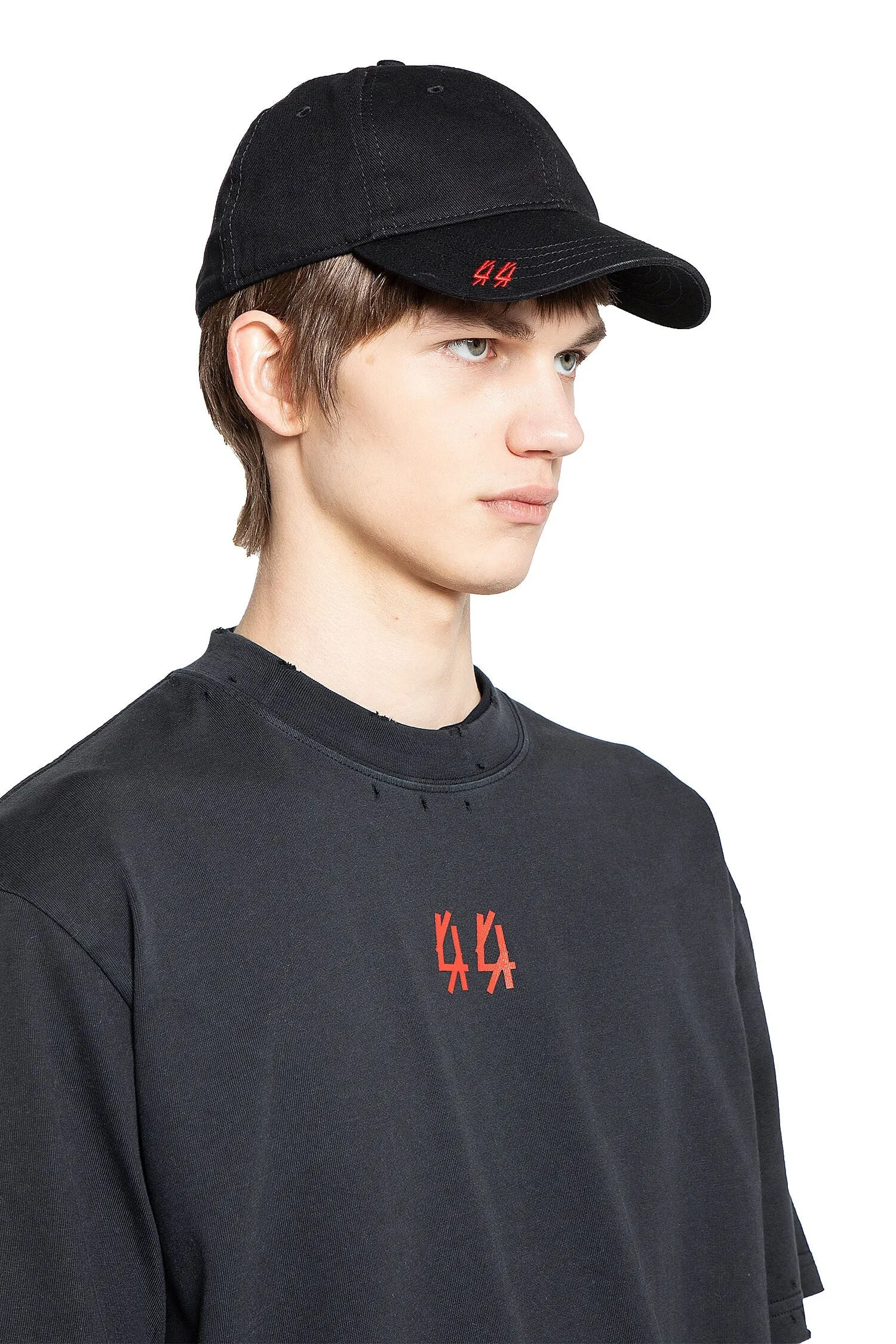 44 LABEL GROUP MAN BLACK HATS