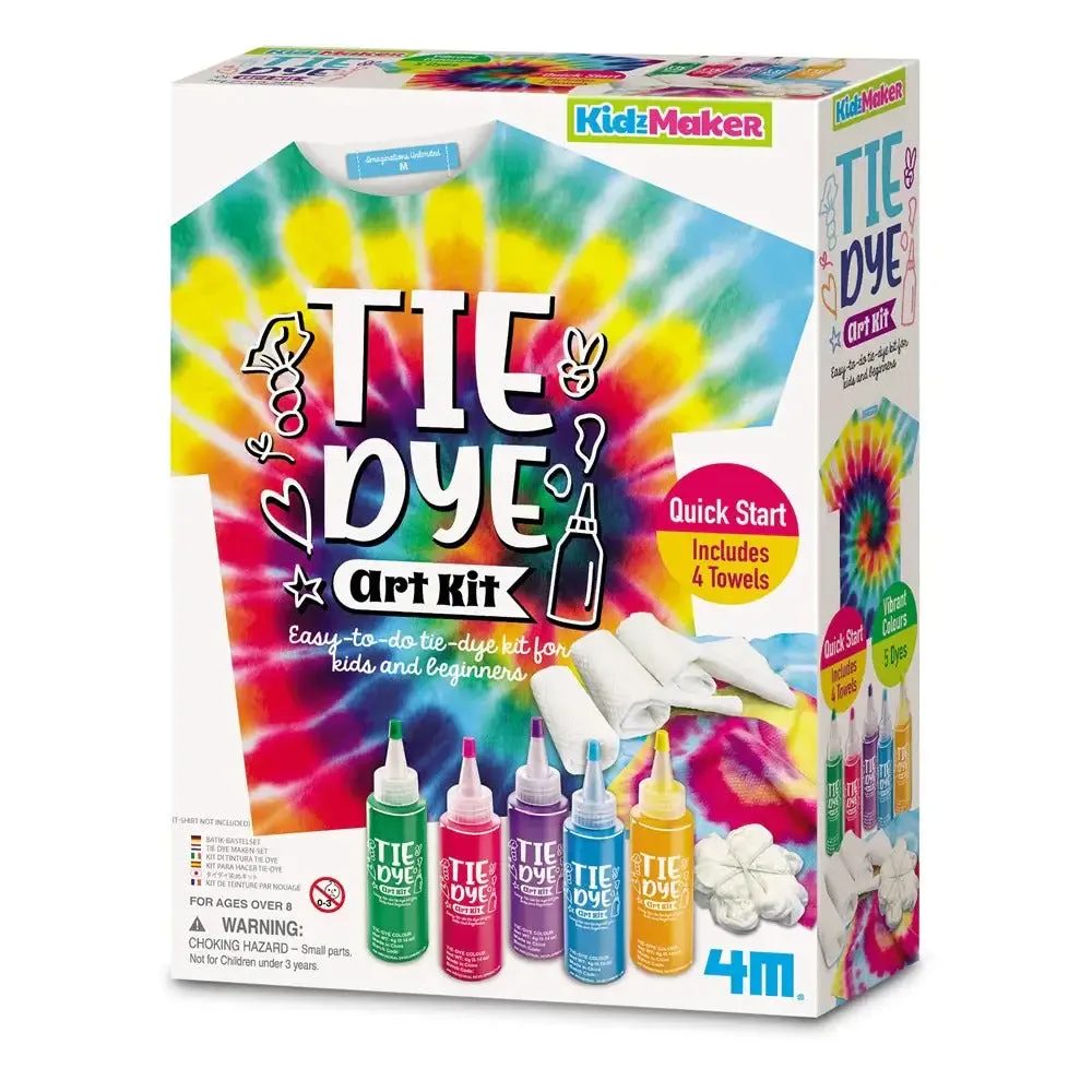 4M Kidz Maker Tie Dye Art Kit