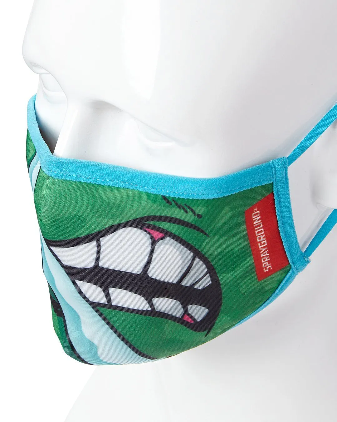 ADULT TMNT: LEONARDO SHARK FORM FITTING FACE-COVERING