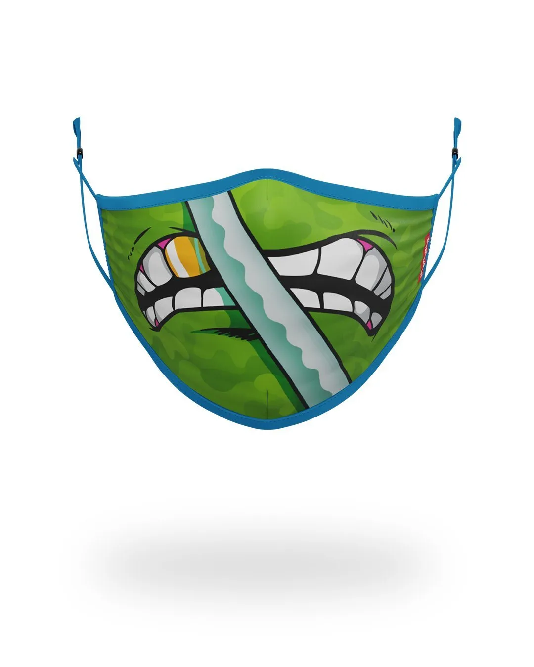 ADULT TMNT: LEONARDO SHARK FORM FITTING FACE-COVERING