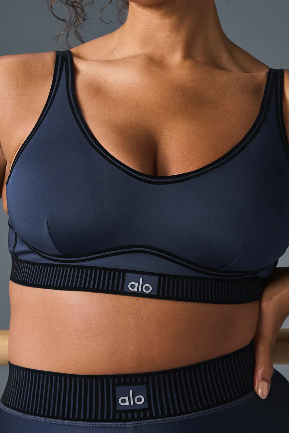 Airlift Line Up Bra - Navy