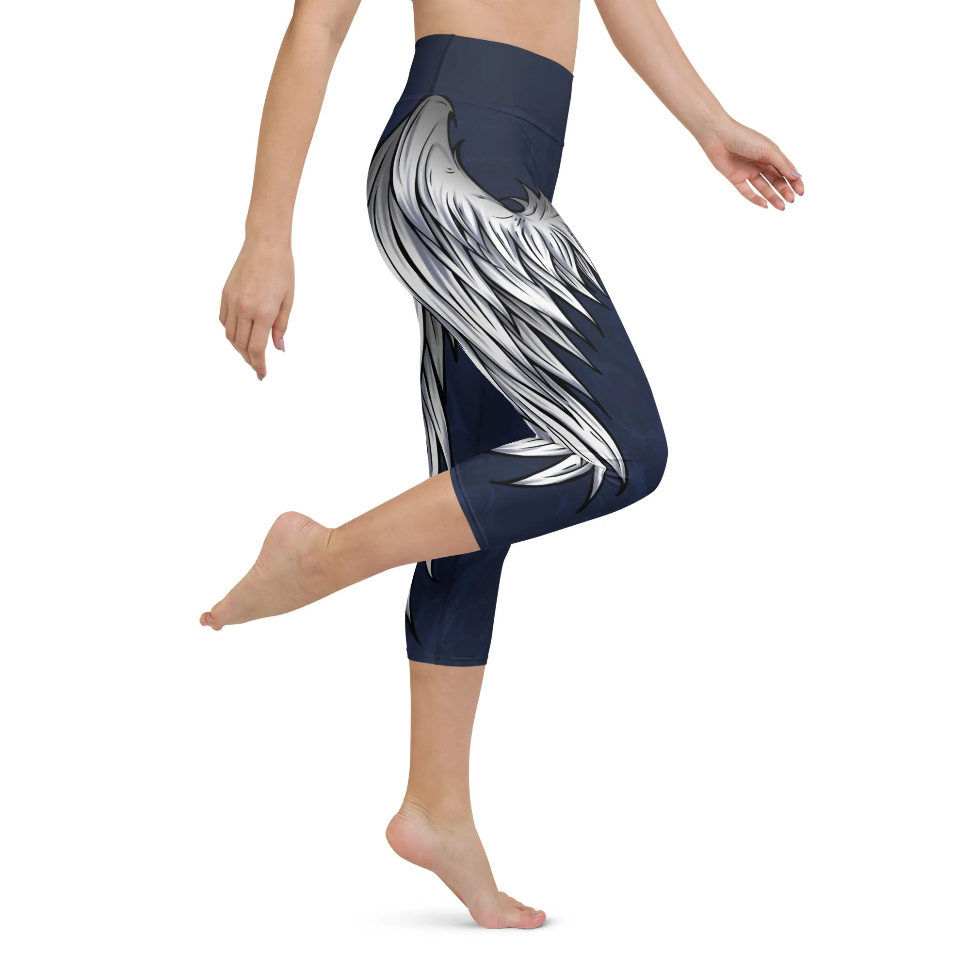 Angel Wings Yoga Capris