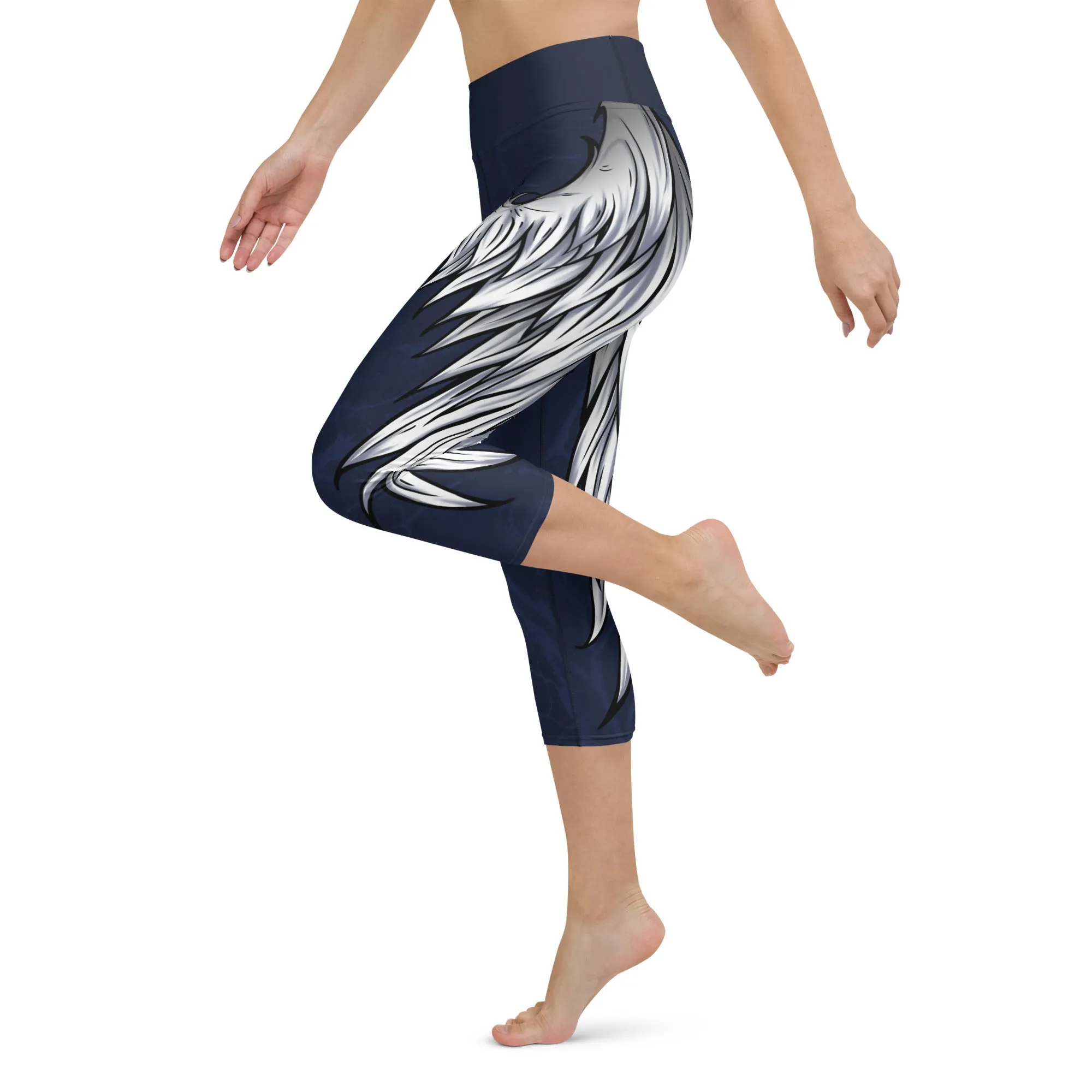 Angel Wings Yoga Capris