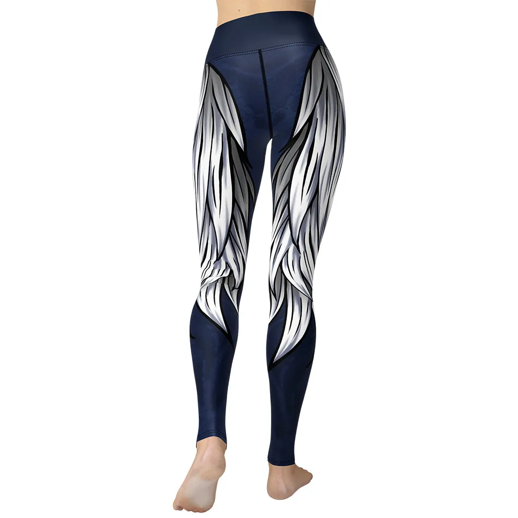 Angel Wings Yoga Leggings