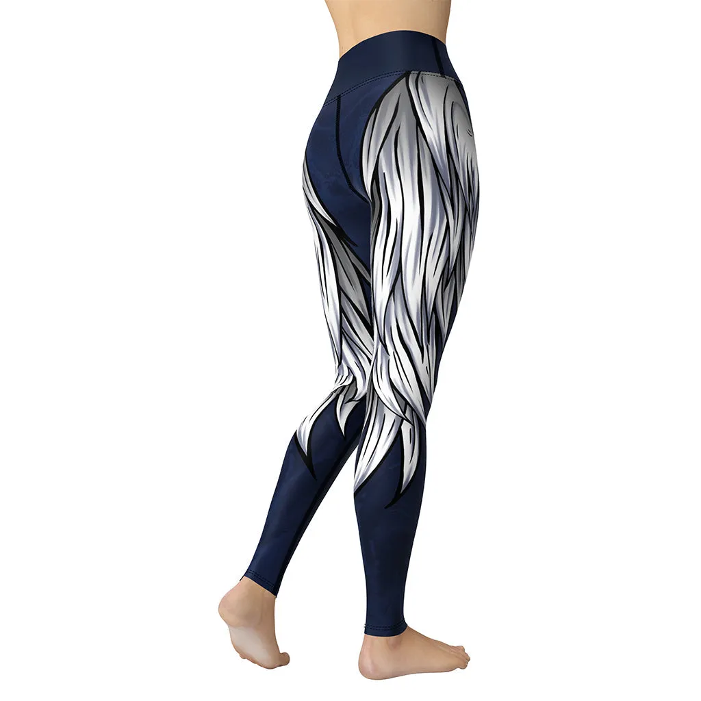 Angel Wings Yoga Leggings