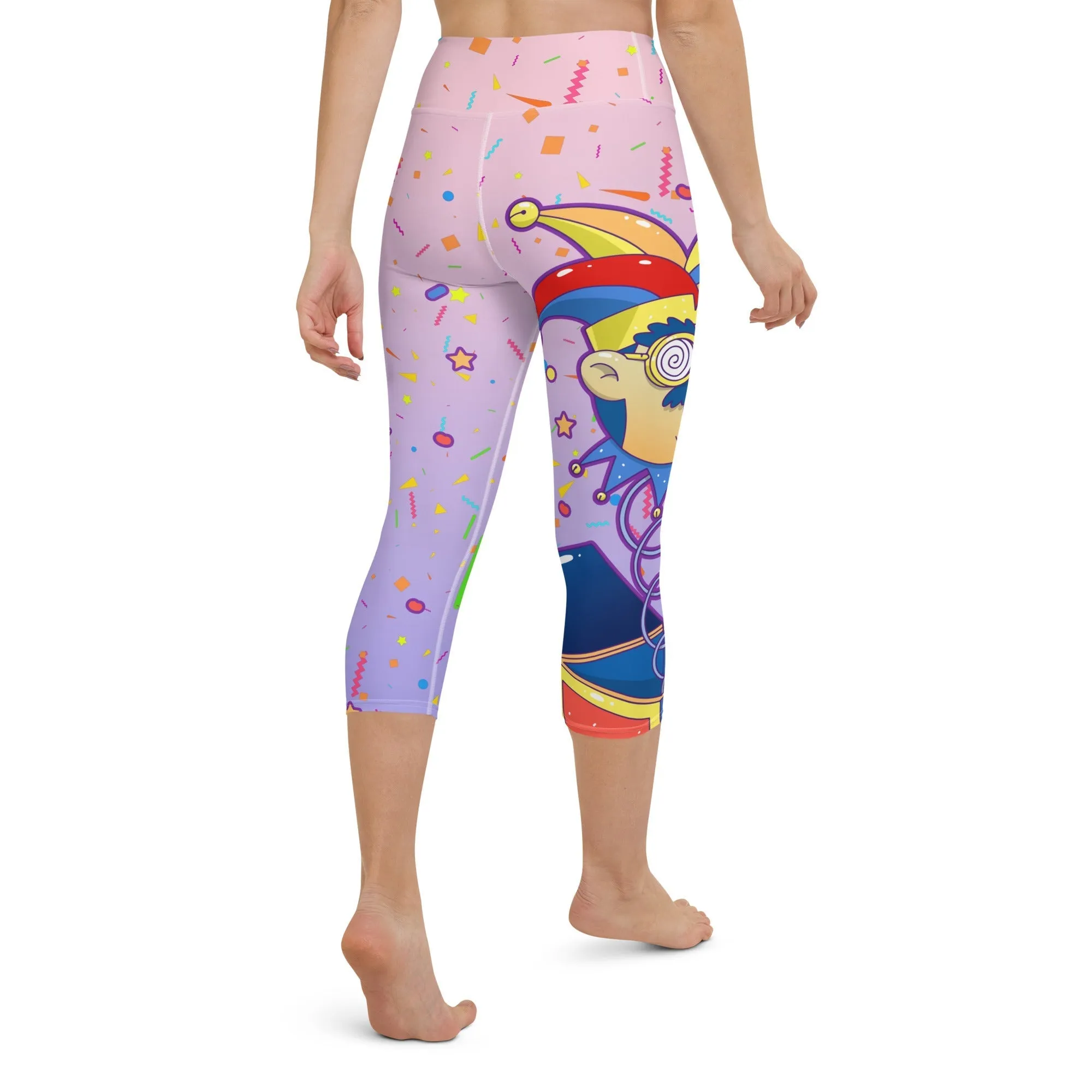 April Fool's Day Yoga Capris