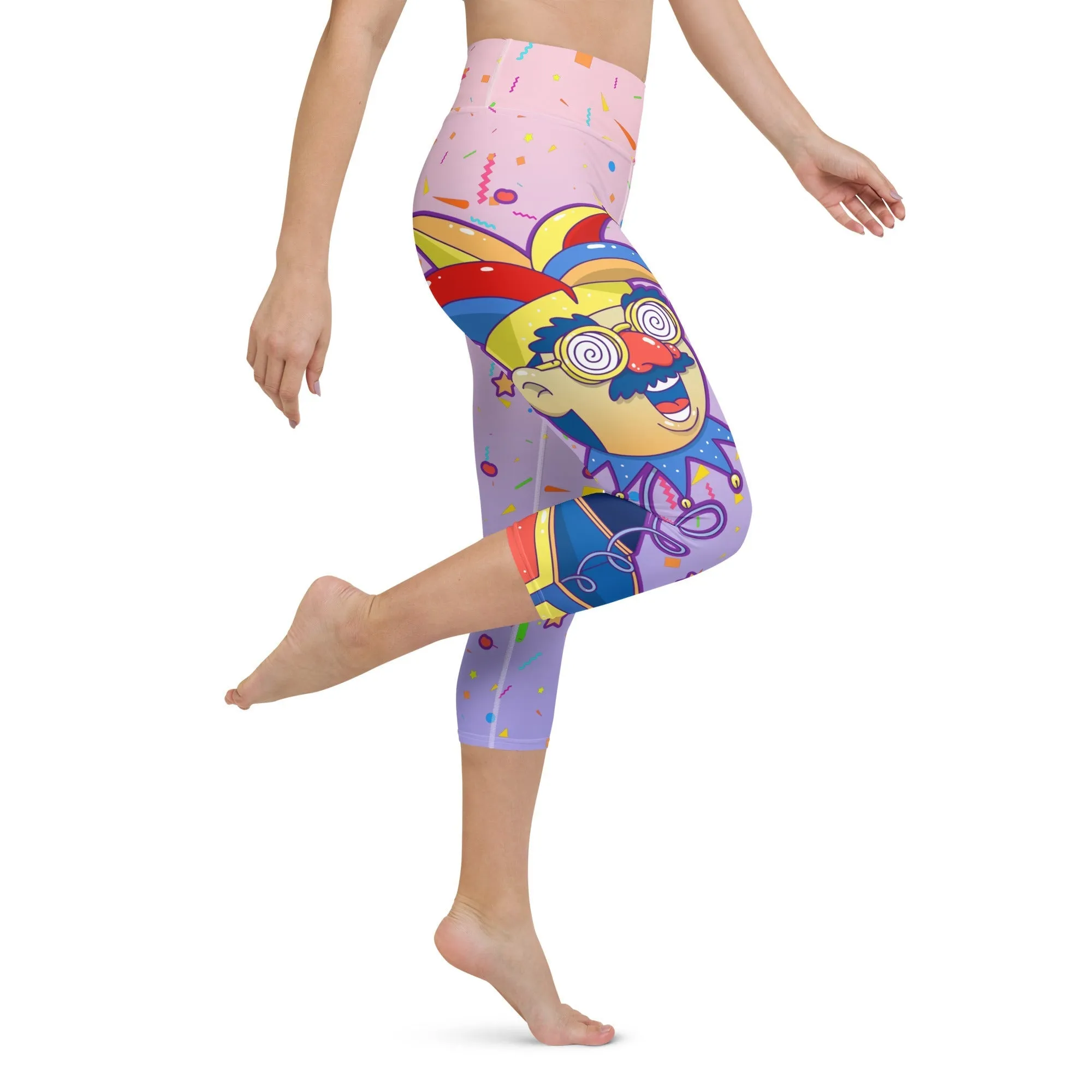 April Fool's Day Yoga Capris