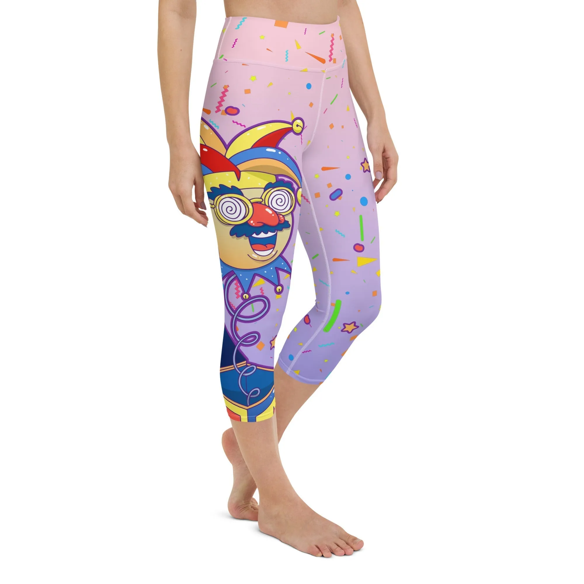 April Fool's Day Yoga Capris