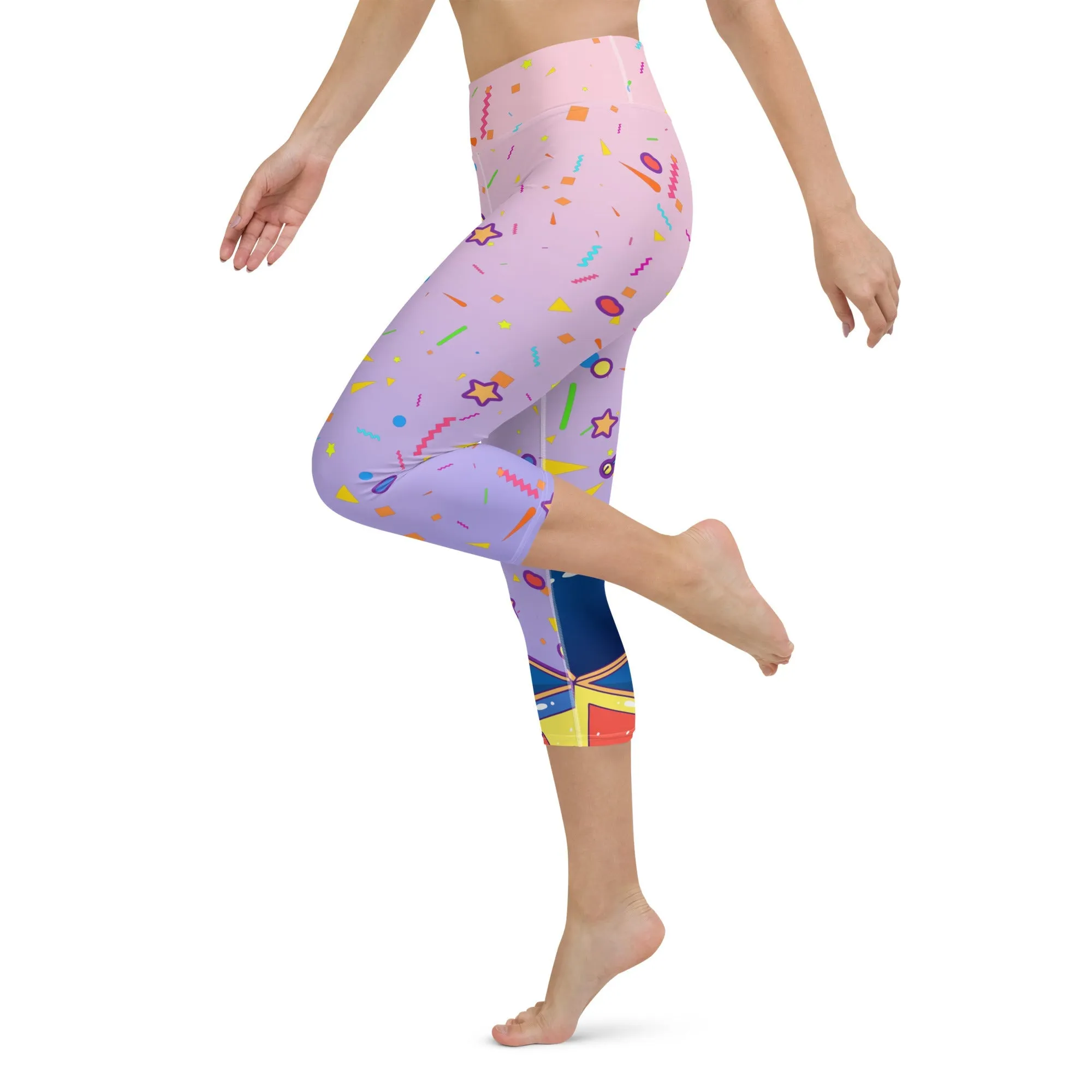 April Fool's Day Yoga Capris