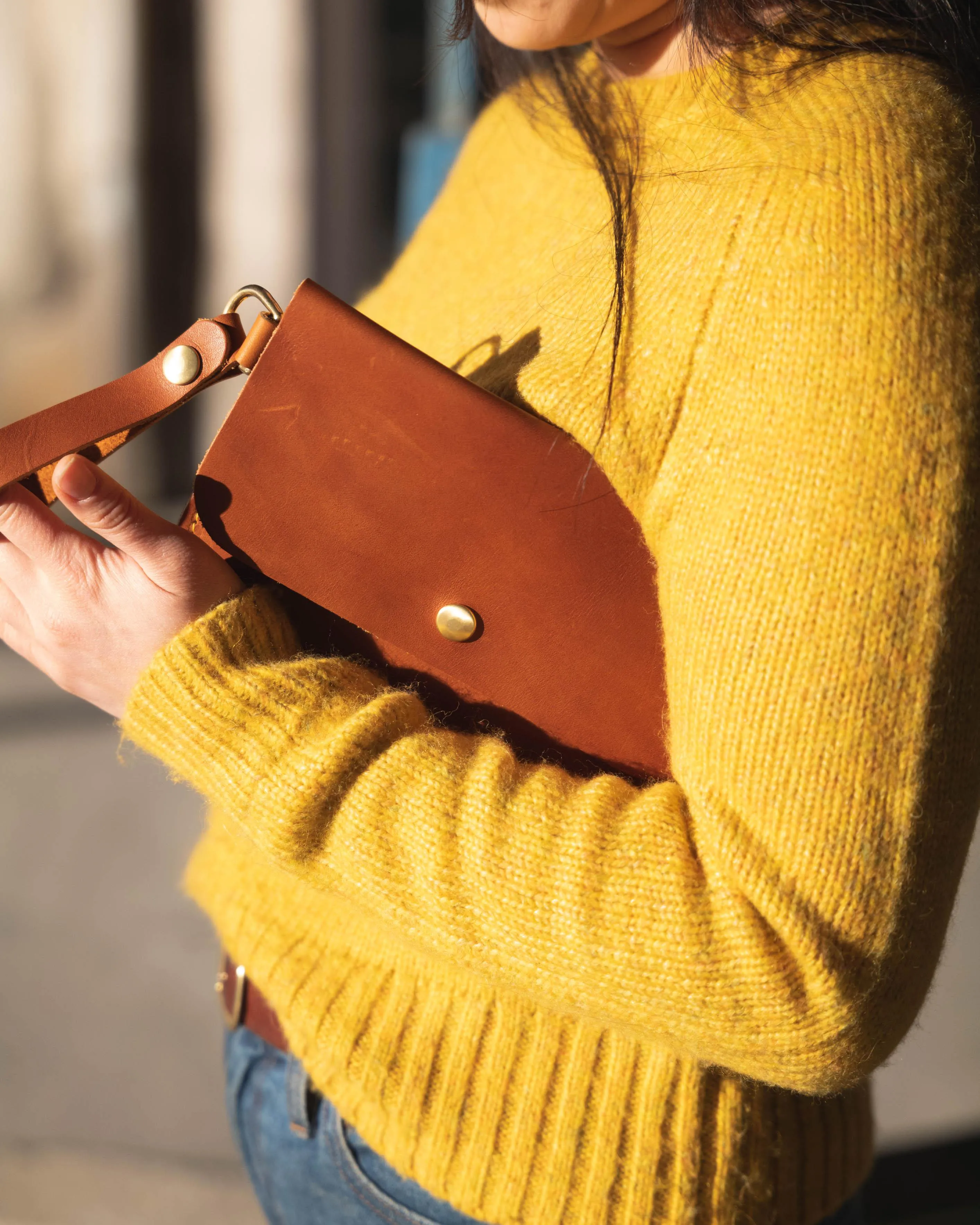 Autumn Harvest Wristlet Clutch