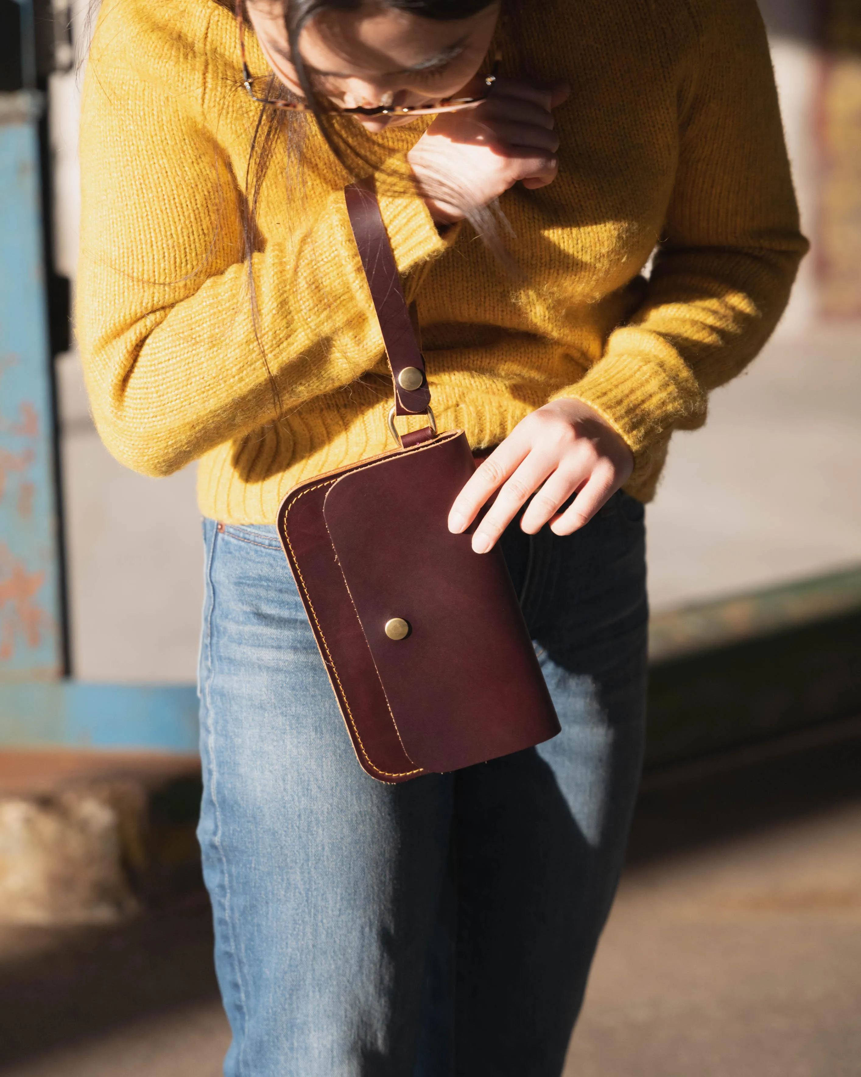 Autumn Harvest Wristlet Clutch