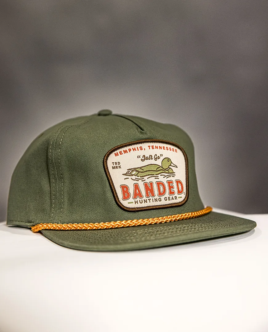 Banded Decoy Cap