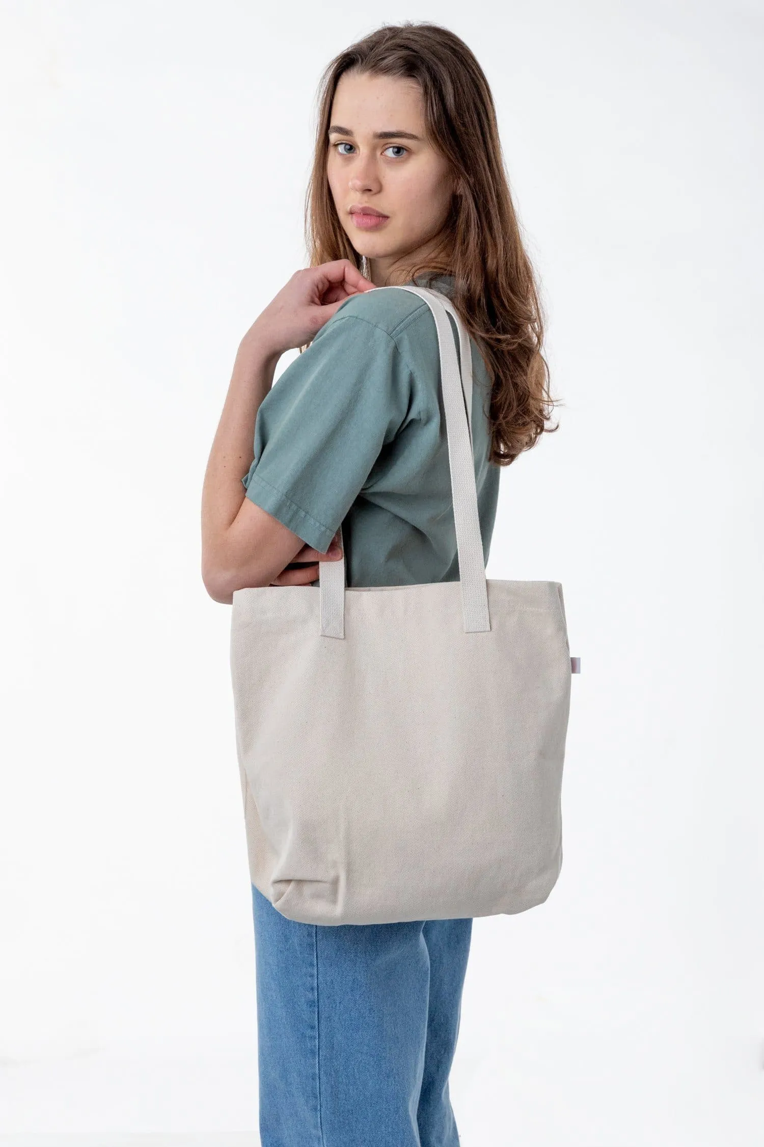 BD01 - Bull Denim Tote Bag