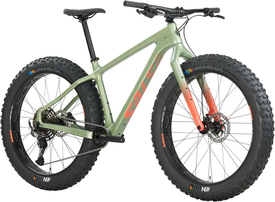 Beargrease Cues 11 Fat Bike - Sage Green