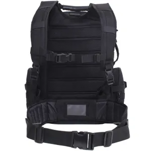 Black - Multi-chamber MOLLE Assault Pack