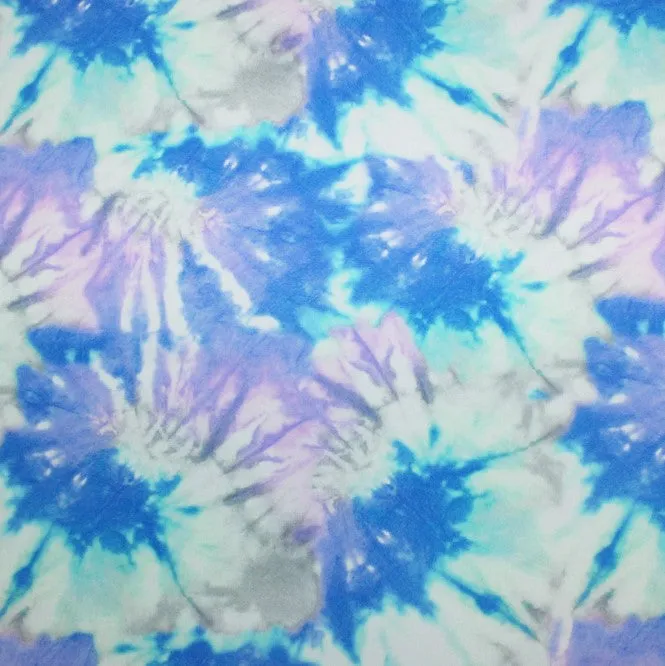 Blue Skies Printed Spandex | Blue Moon Fabrics