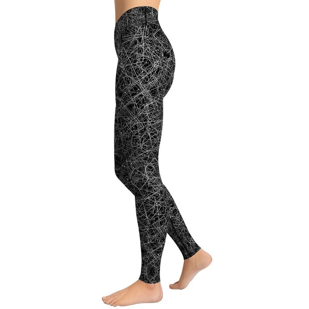 Blurred Lines Yoga Leggings