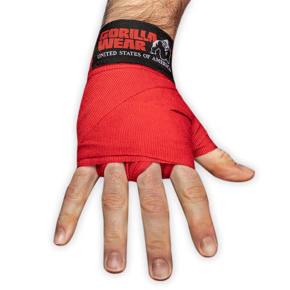 Boxing Hand Wraps - Red