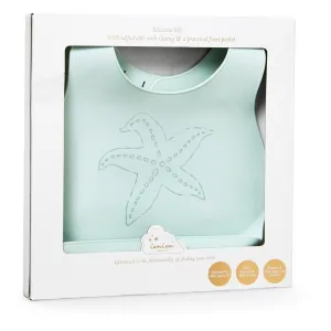 Cam Cam Copenhagen - Starfish Silicone Bib - Breeze