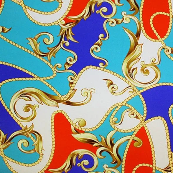 Carousel  Printed Spandex | Blue Moon Fabrics