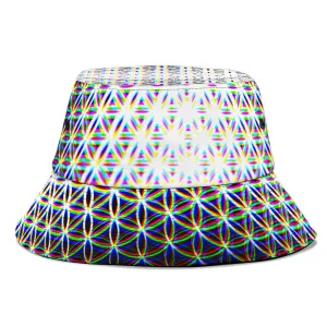 Chromatic Flower Bucket Hat