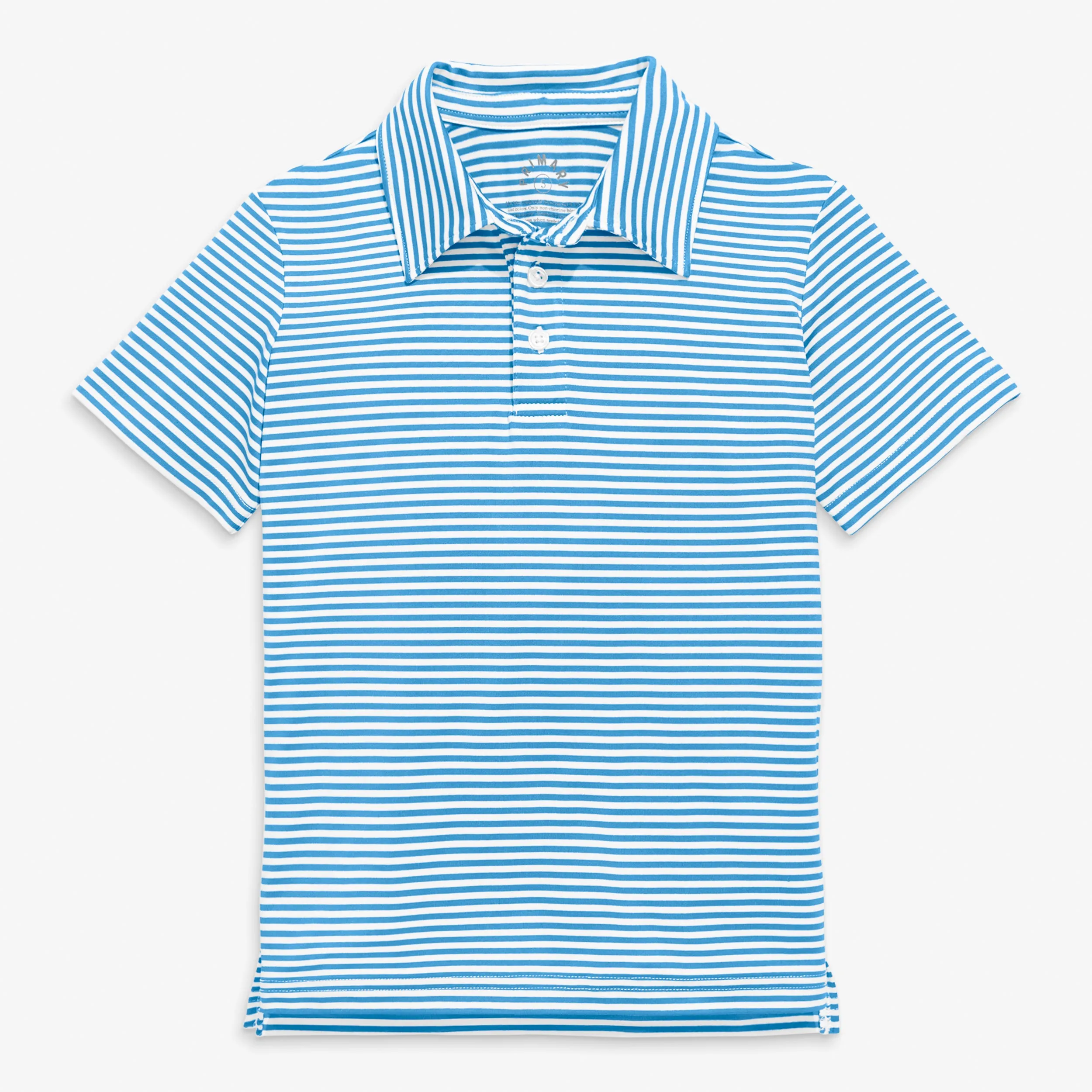 Clearance short sleeve flexknit polo in mini stripe