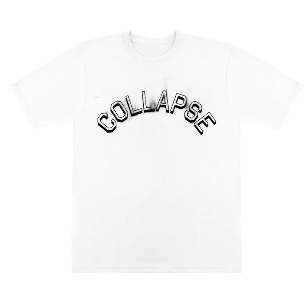 Collapse White T-Shirt   FEET OF CLAY Download