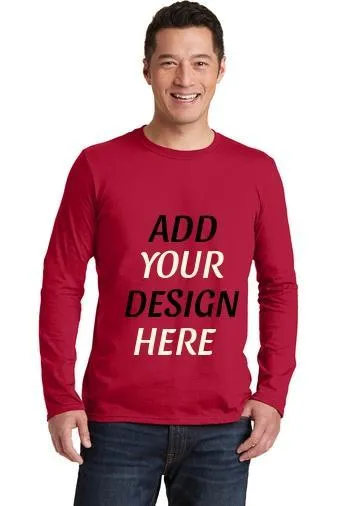 Custom Softstyle Adult Long Sleeve T-Shirt   64400