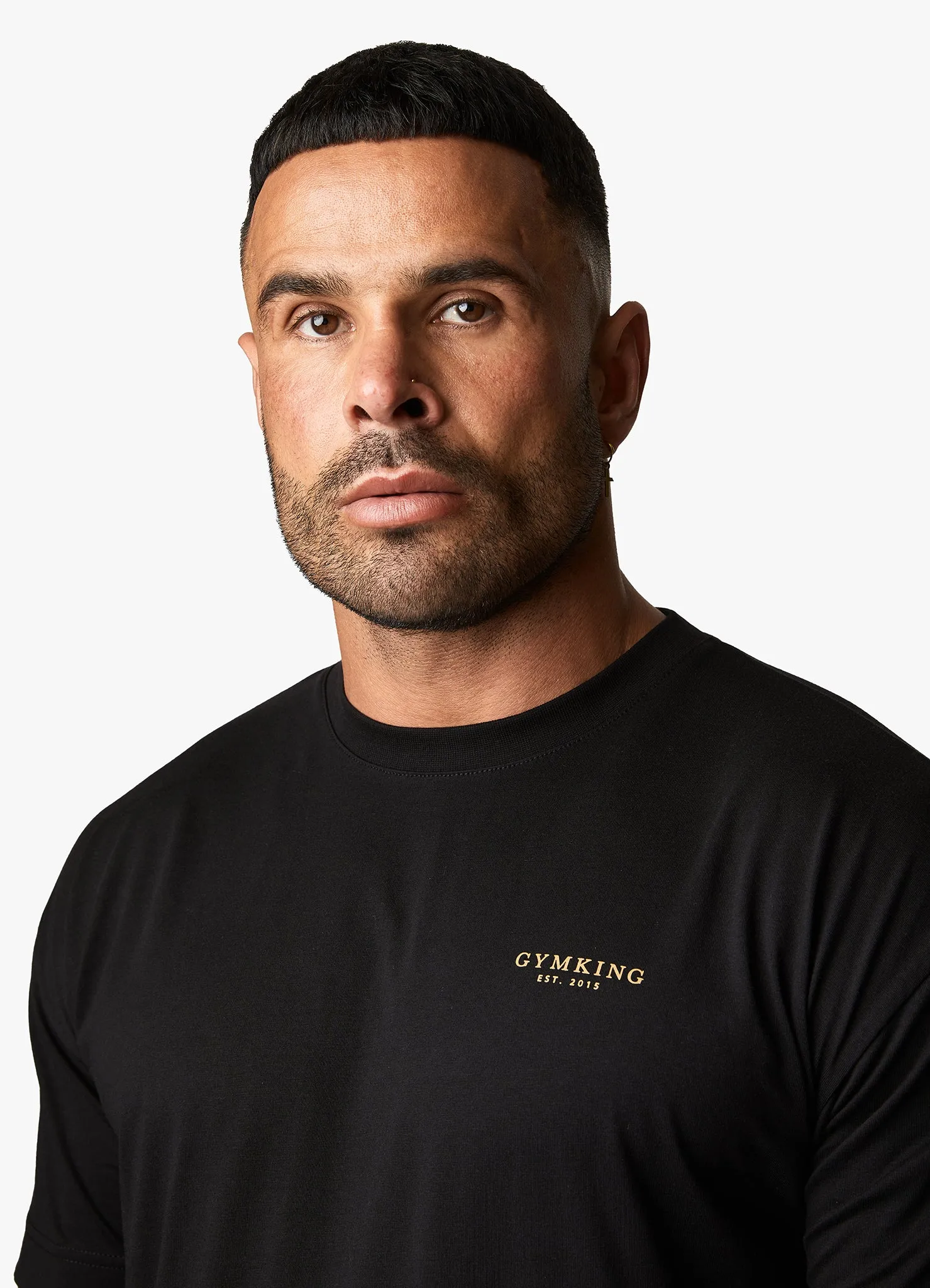 Gym King Established Tee - Black/Gold