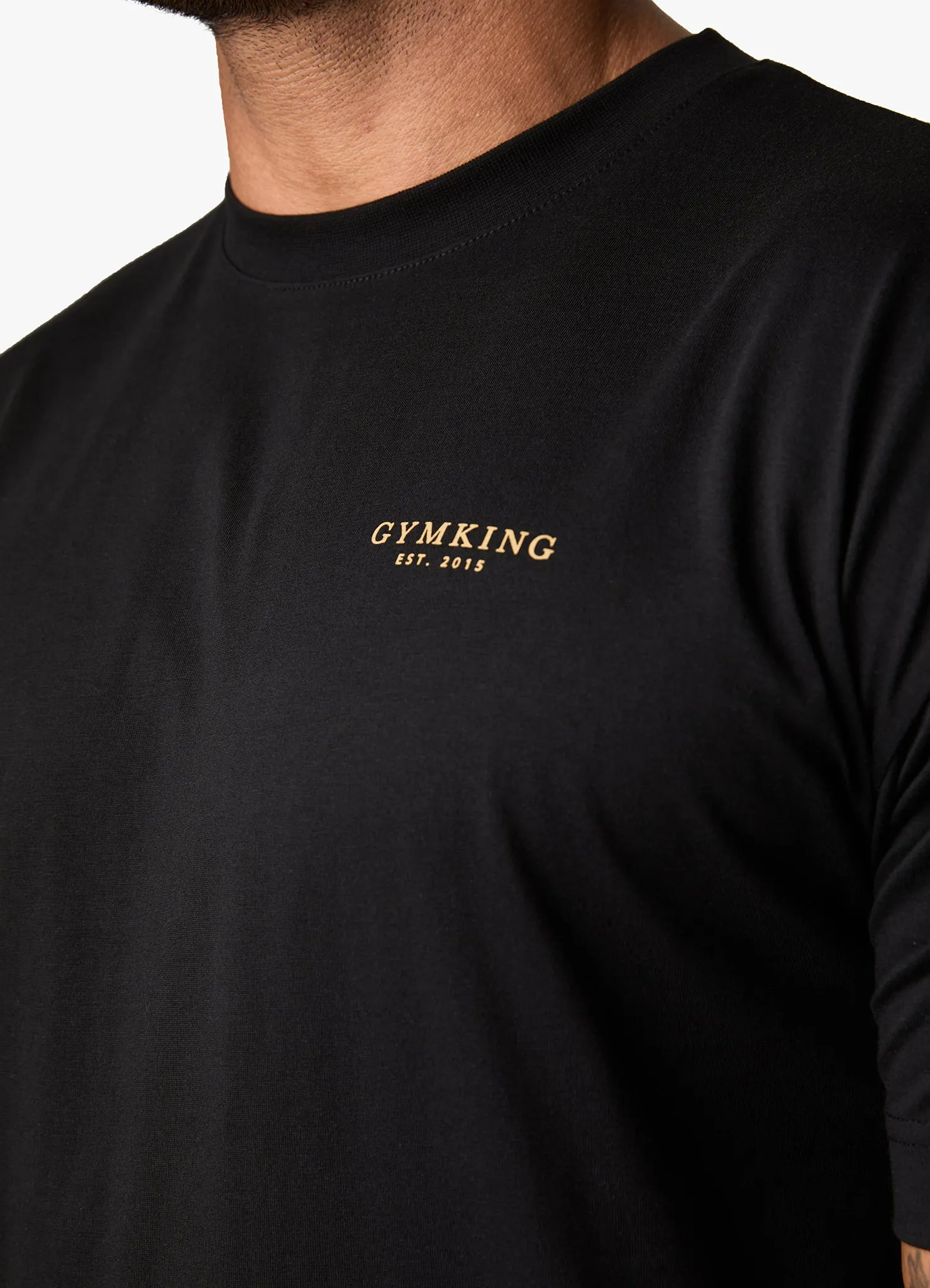 Gym King Established Tee - Black/Gold