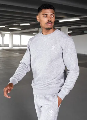 Gym King Fundamental Fleece Sweatshirt - Grey Marl