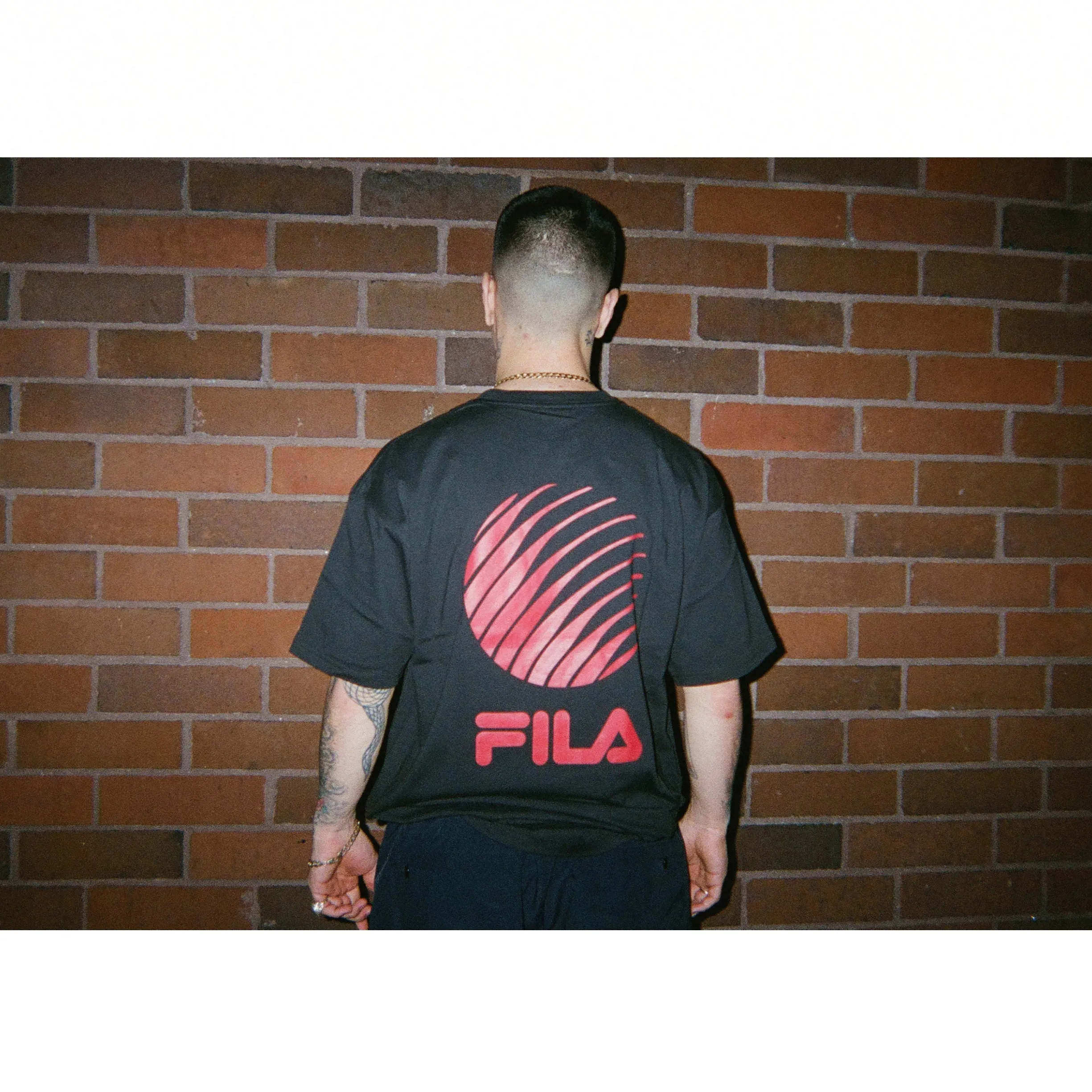 HELLRAZORx FILA LOGO SHIRT