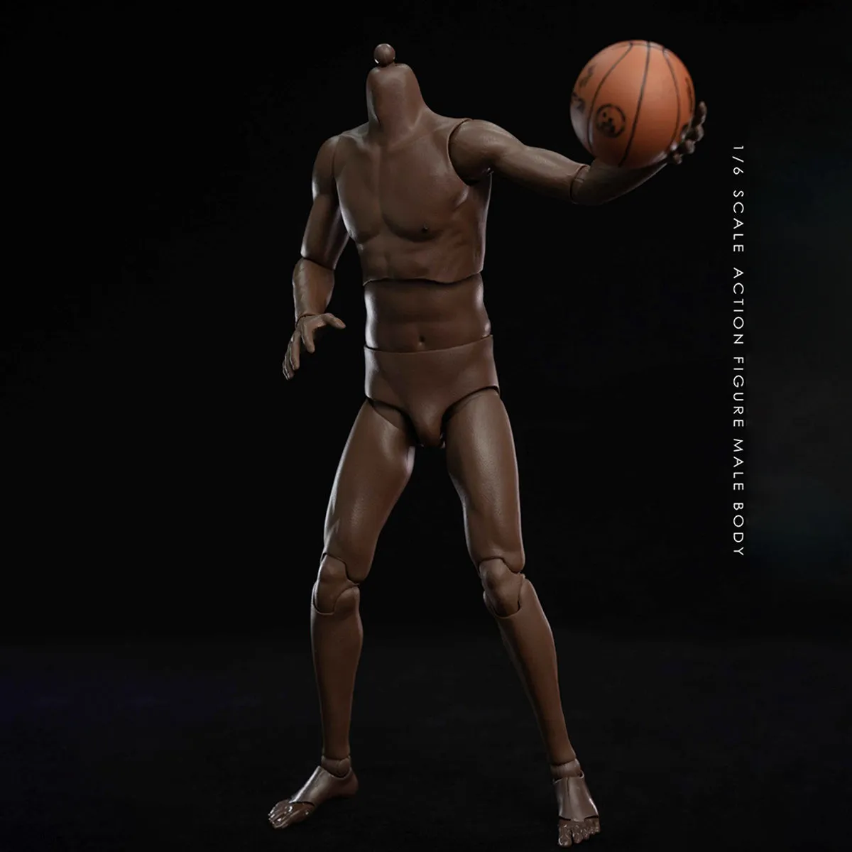 HiPlay Genesis Emen, EB Original NBA Basketball Star Plain Male Body - Kobe, Figure Body