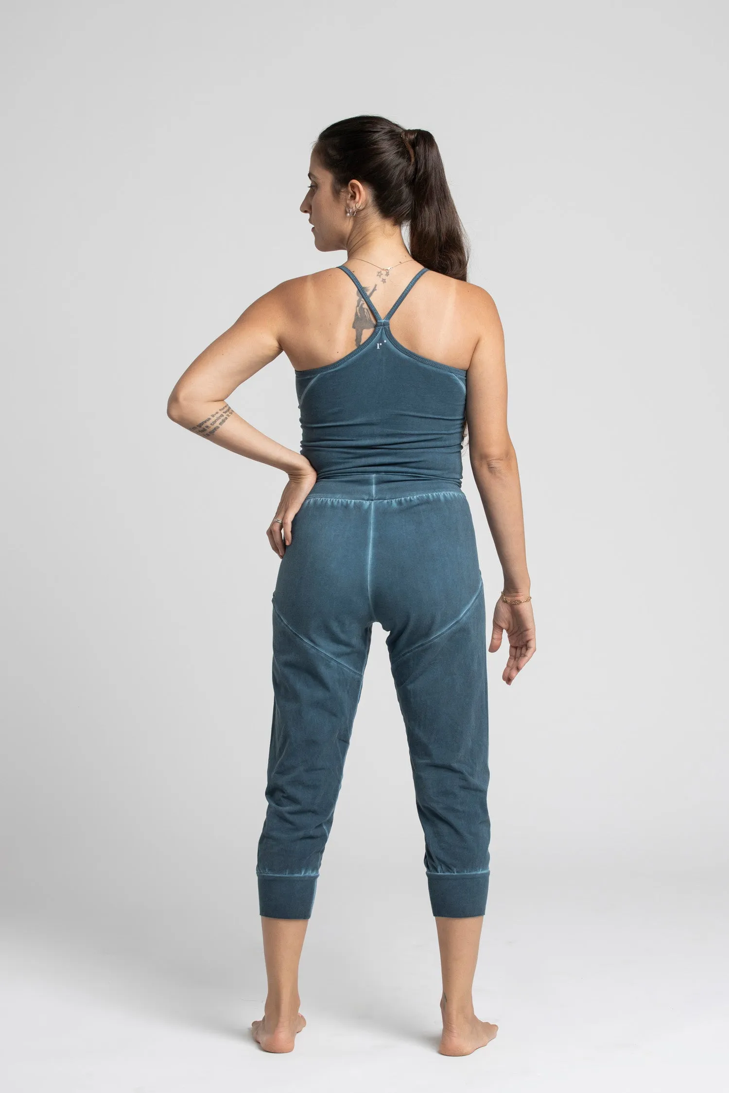 I'mPerfect Stonewash Yoga Jumpsuit 25%off