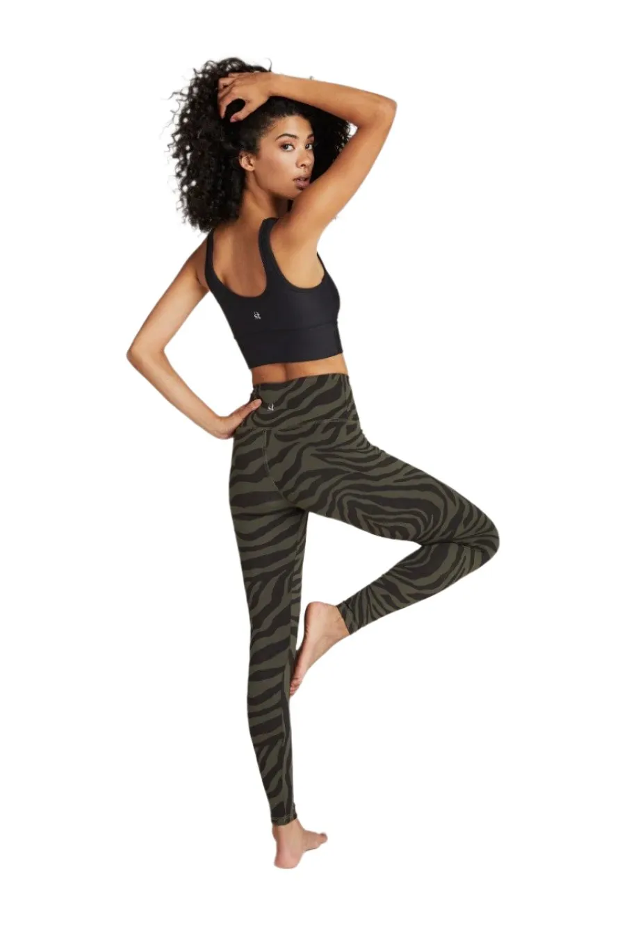 Last Chance! Strut-This Teagan Ankle Olive Zebra