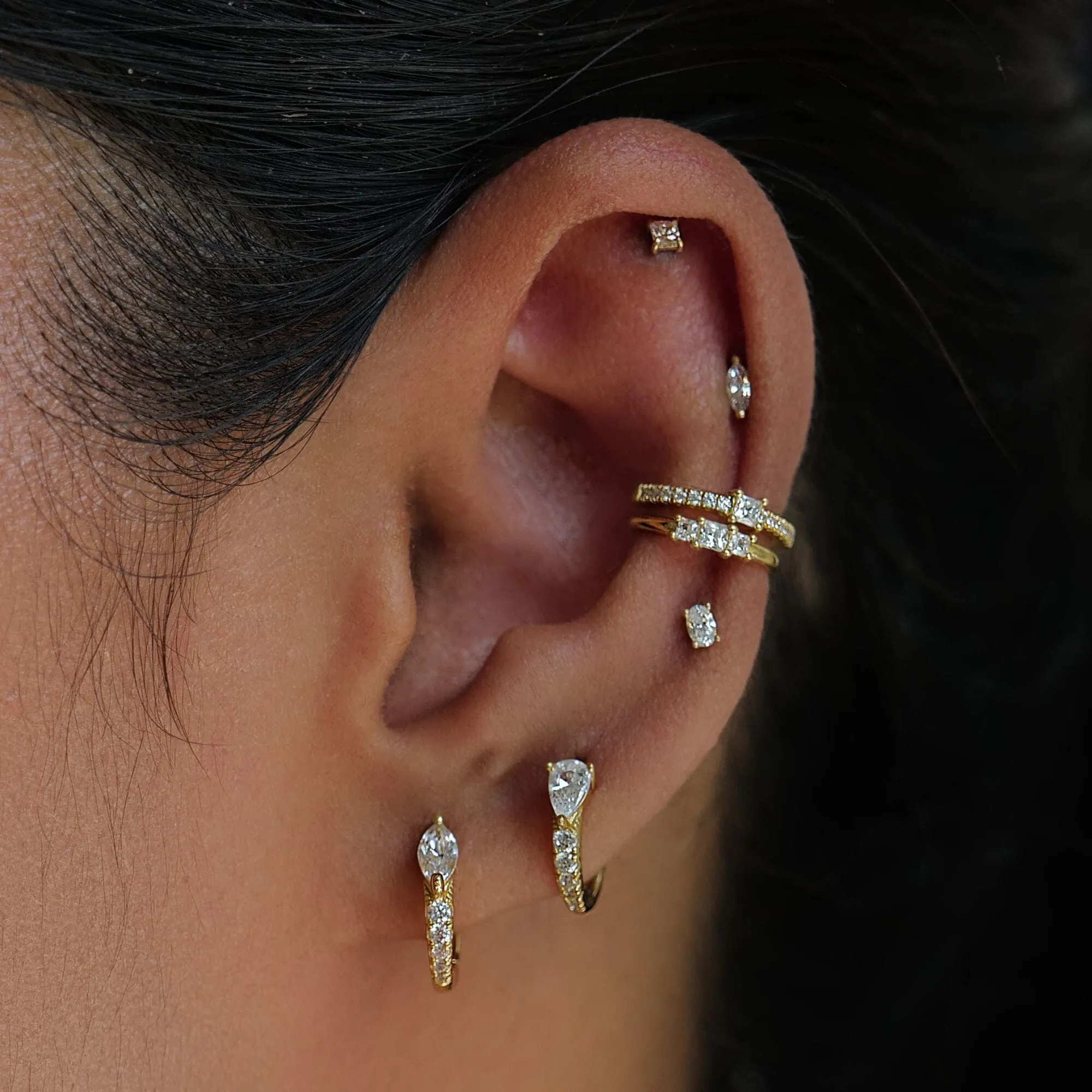 Maali oval piercing