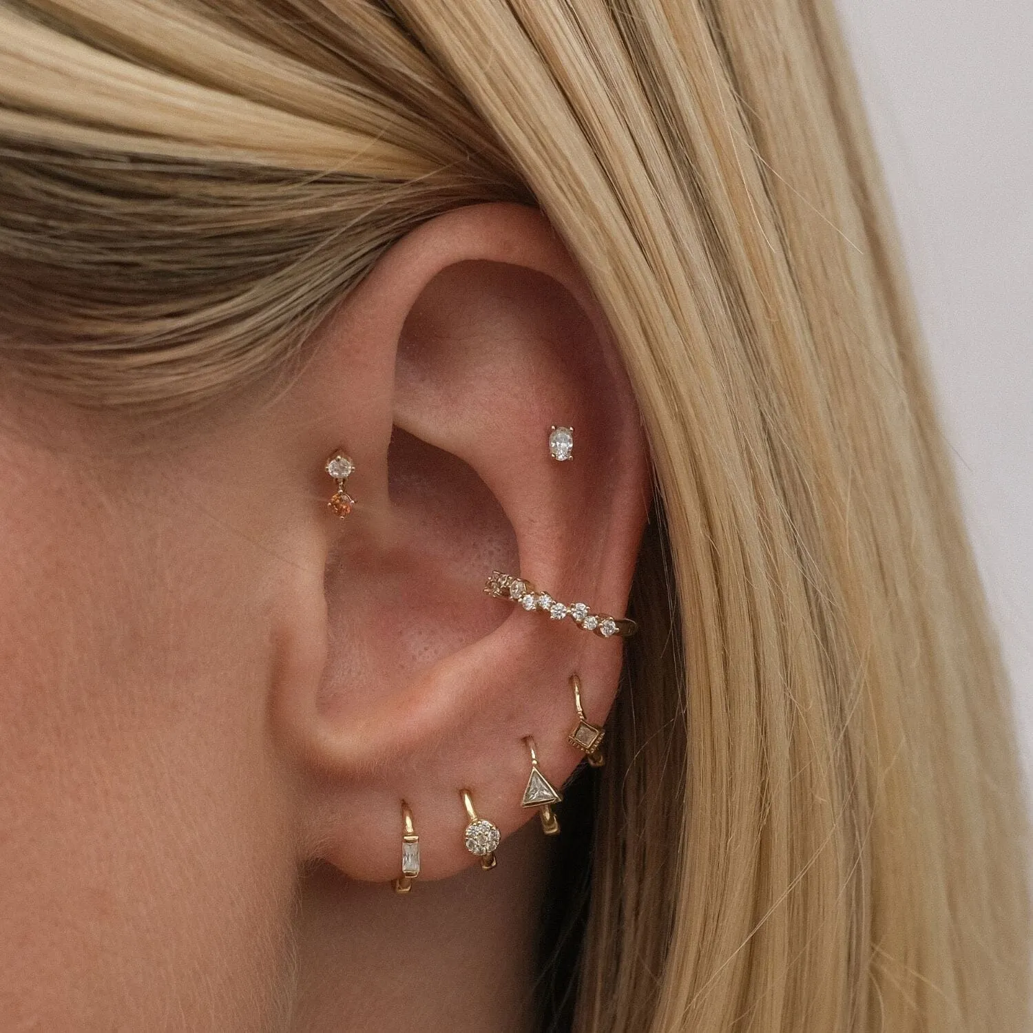 Maali oval piercing