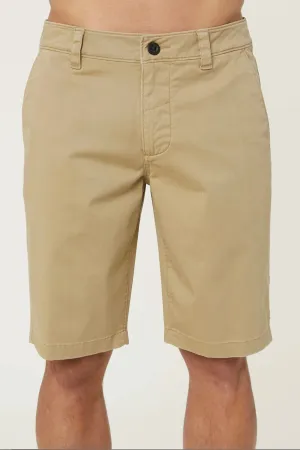 *MEN'S ONEILL COTTON CONTACT STRETCH CHINO SHORT 21'