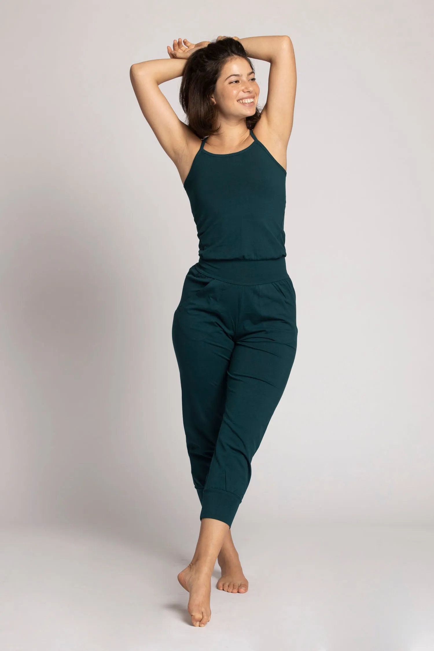 Organic Cotton Yoga Jumpsuit