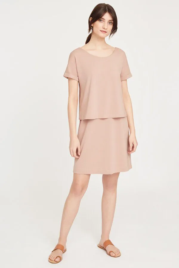 Overlay Tee Dress