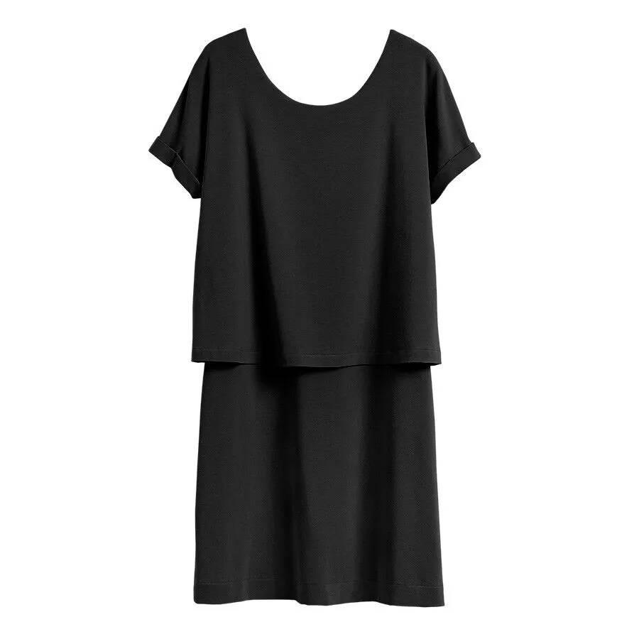 Overlay Tee Dress