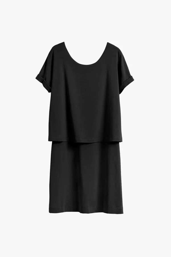 Overlay Tee Dress