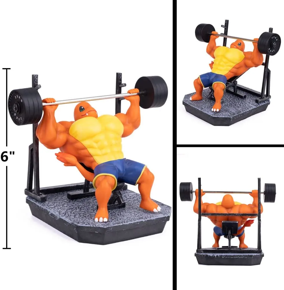 Pokemon: Pikachu, Charmander, Squirtle, Bulbasau Gym Figures