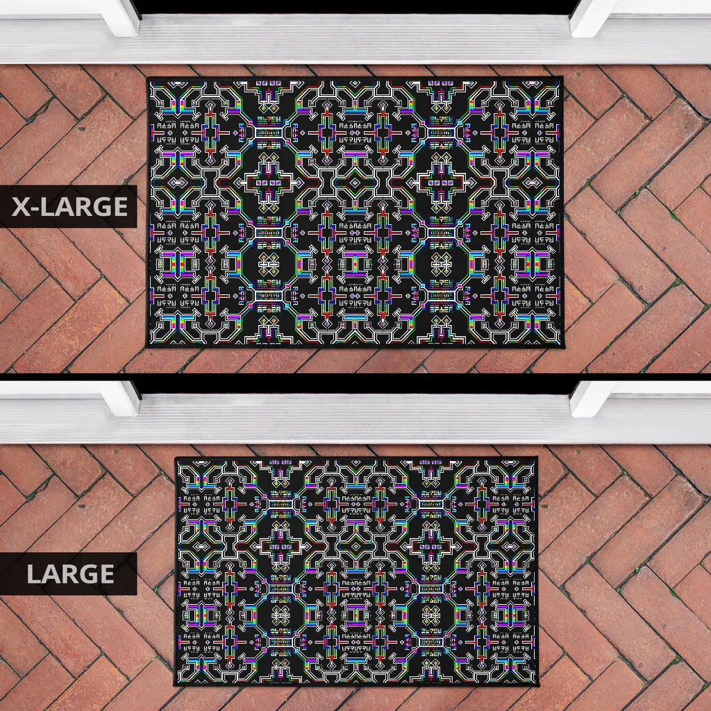 Prismatic Grid Doormat