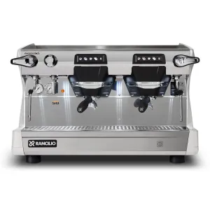 Rancilio Classe 5 USB 2 Group Volumetric Espresso Machine - Ice White